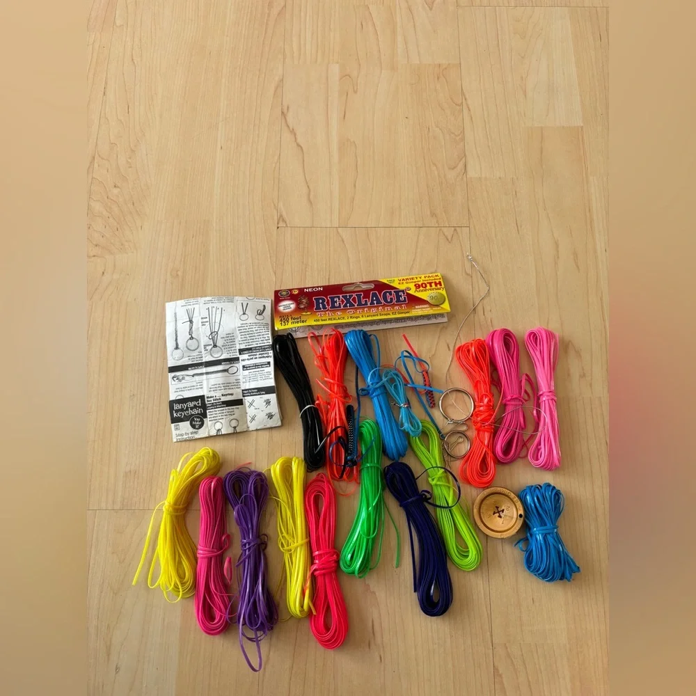 Neon Lacing Kit-Multicolor,Excellent 4 kid’s parties or 4 your own recreation!